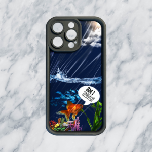aesthetics goldfish phone case