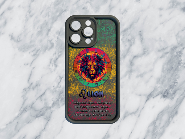 lion zodiac sign phone case